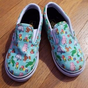 Toy Story Slip On Vans